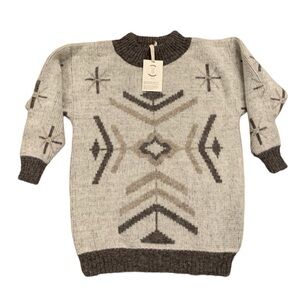 Urban Renewal Gray Reworked Vintage Sweater Size Large